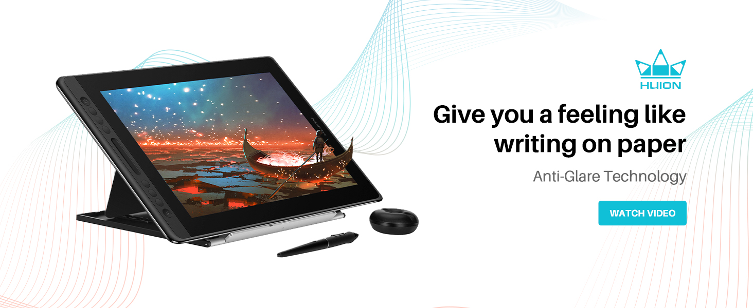 Amazon.com: HUION KAMVAS Pro 16 Graphics Drawing Tablet with